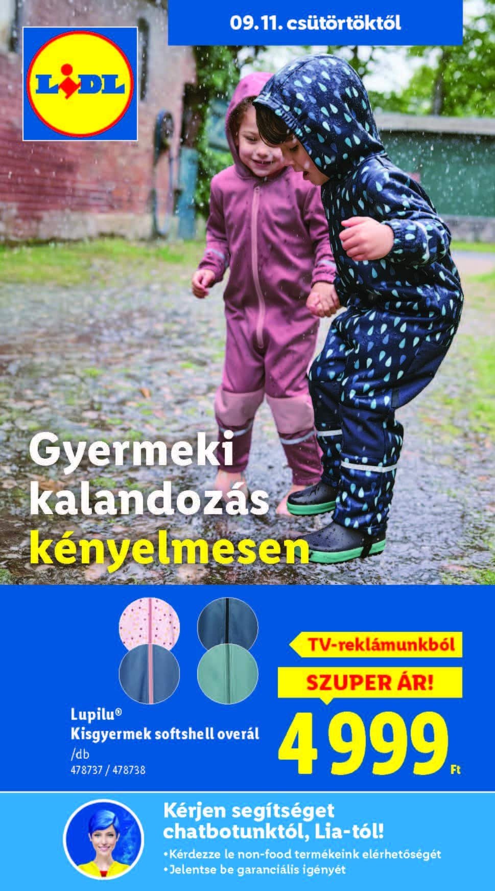 lidl nonfood akciós újság 2025 37 hét