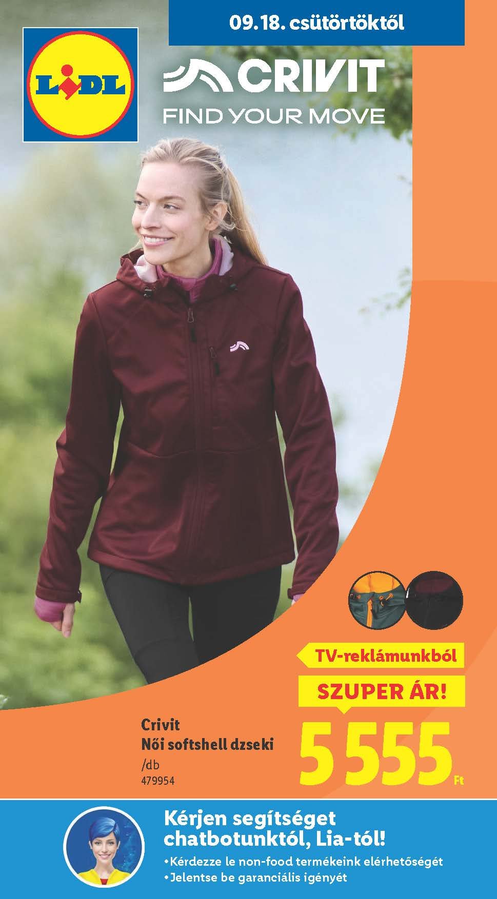 lidl nonfood akciós újság 2025 38 hét