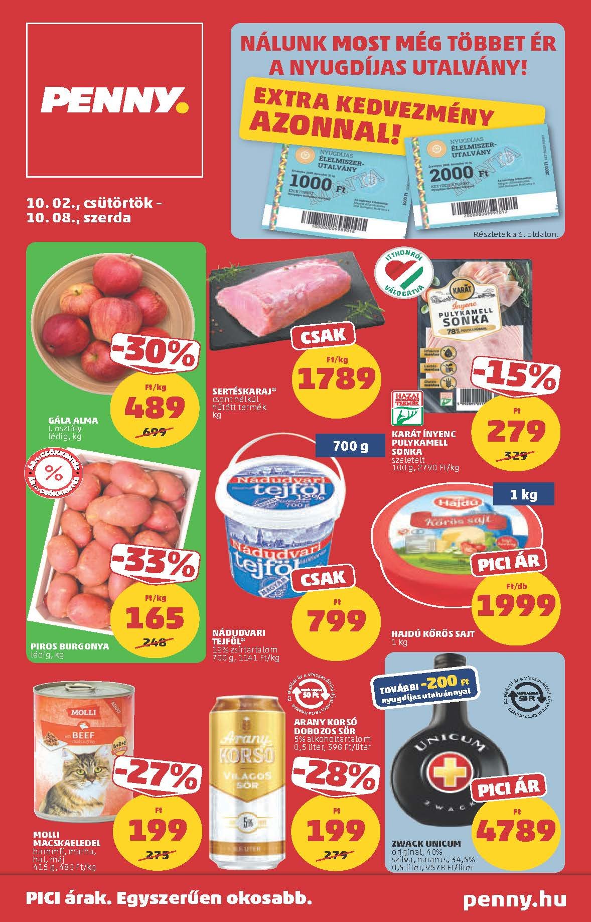 penny akciós újság 2025 40 hét