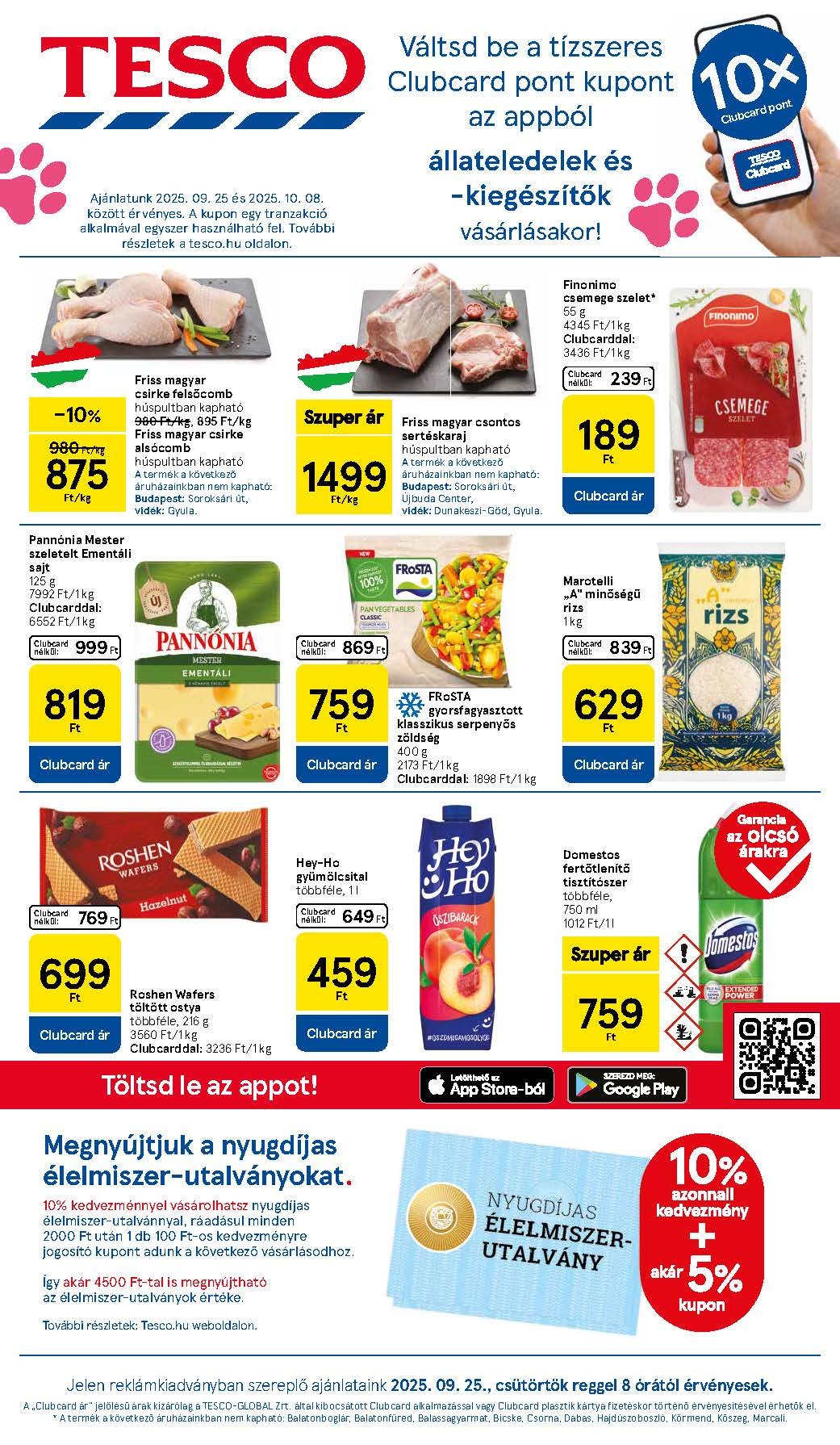 tesco hipermarket akciós újság 2025 39 hét