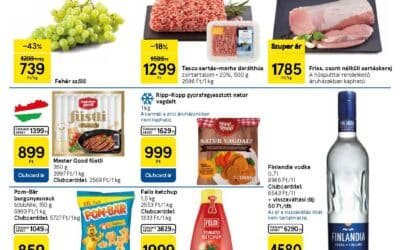 tesco szupermarket akciós újság 2025 37 hét
