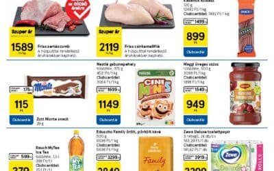 tesco szupermarket akciós újság 2025 38 hét