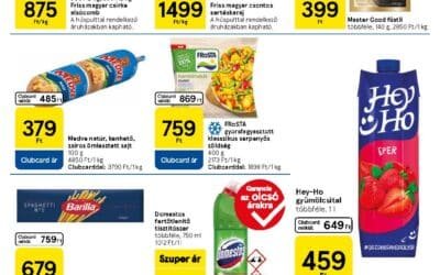 tesco szupermarket akciós újság 2025 39 hét