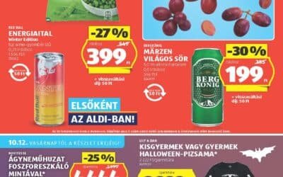 aldi akciós újság 2025 41 hét