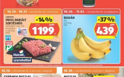 aldi akciós újság 2025 44 hét
