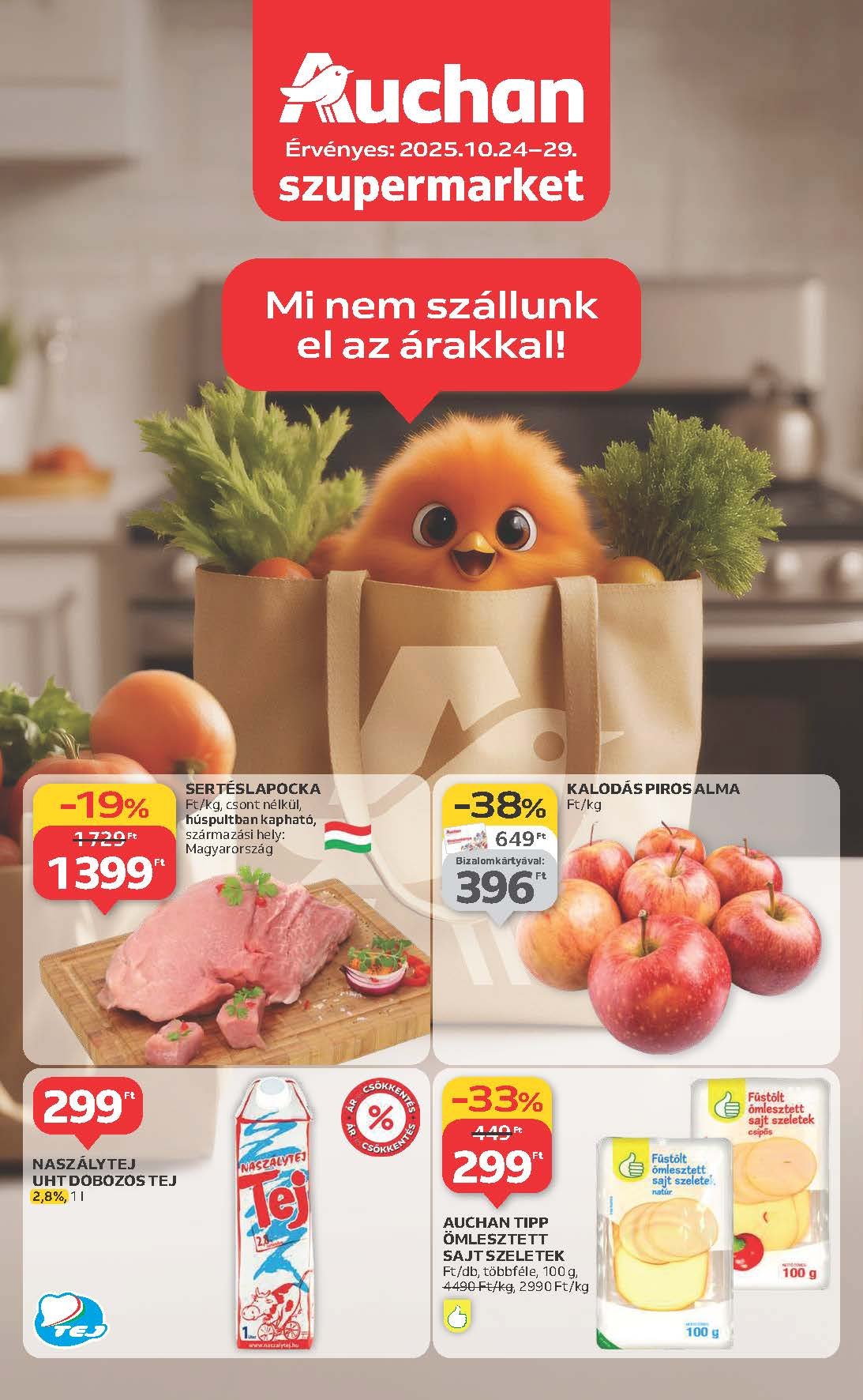 auchan akciós újság 2025 43 hét