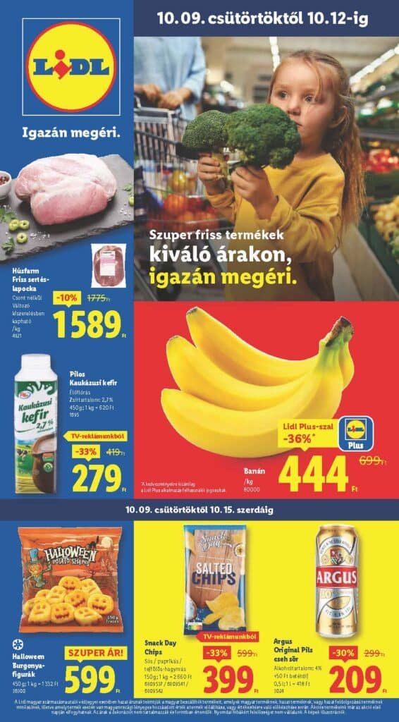 lidl akciós újság 2025 41 hét