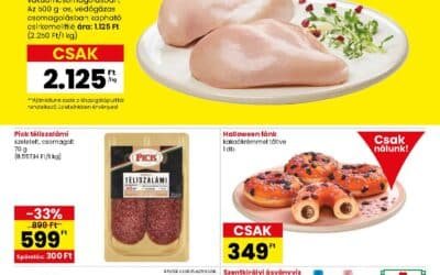 spar akciós újság 2025 40 hét