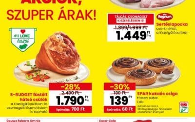 spar akciós újság 2025 43 hét