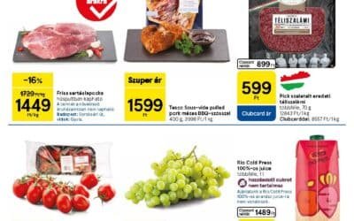 tesco hipermarket akciós újság 2025 40 hét