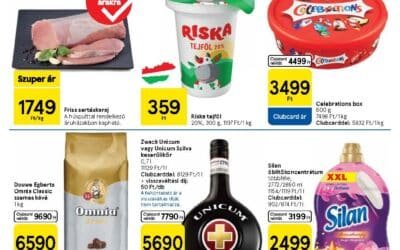 tesco szupermarket akciós újság 2025 41 hét