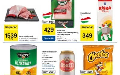 tesco szupermarket akciós újság 2025 43 hét
