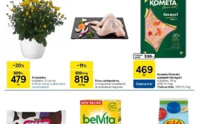 tesco szupermarket akciós újság 2025 44 hét