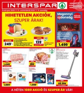 interspar akciós újság 2025 46 hét