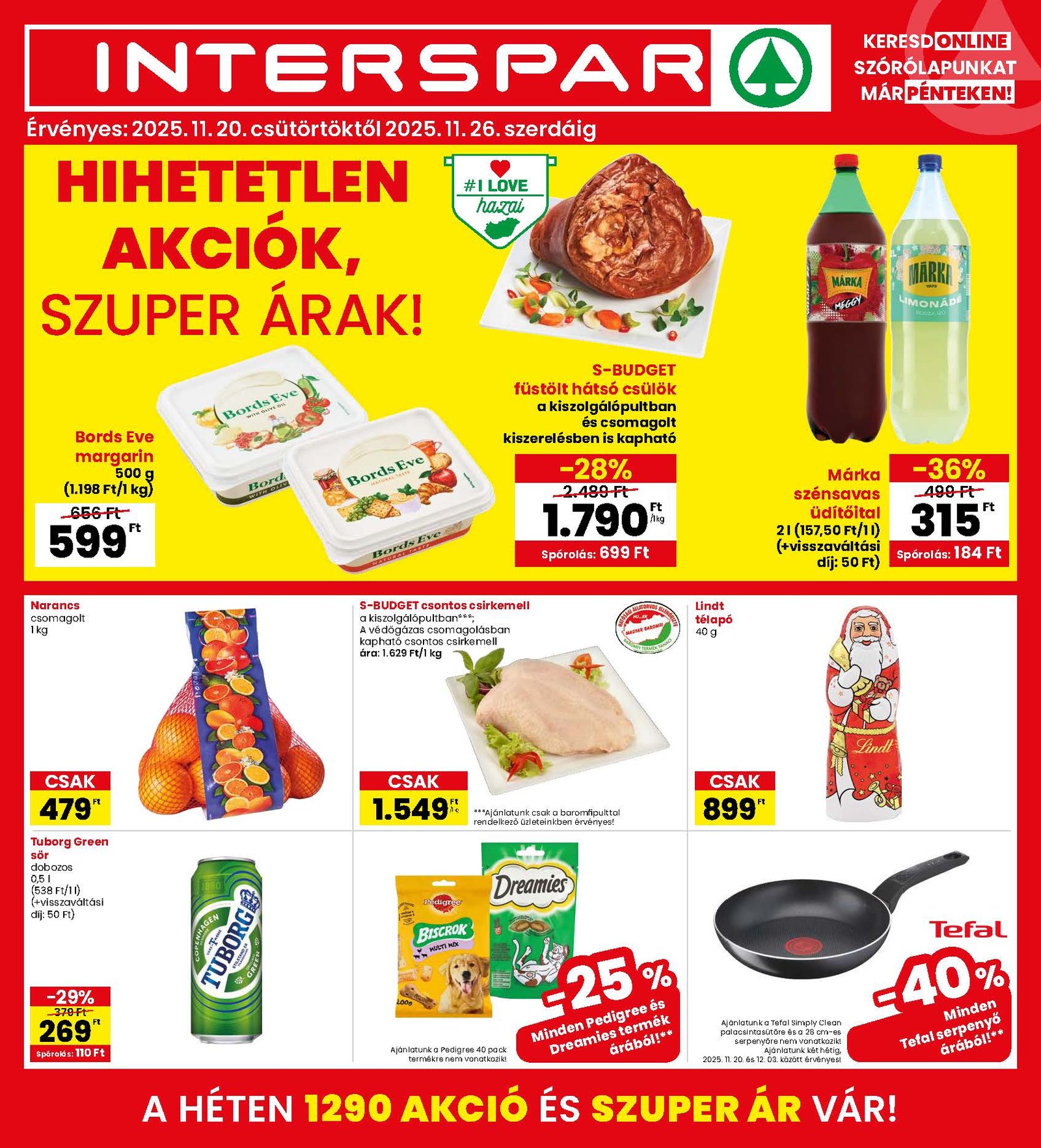 interspar akciós újság 2025 47 hét