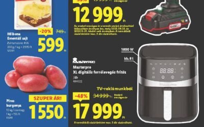 lidl akciós újság 2025 47 hét