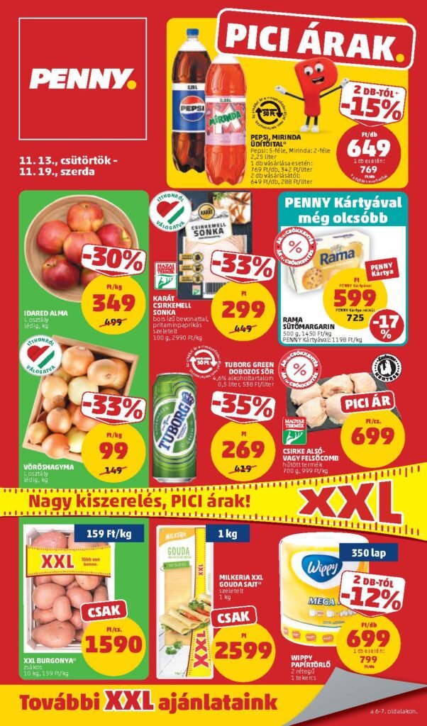 penny akciós újság 2025 46 hét