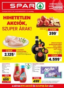 spar akciós újság 2025 45 hét