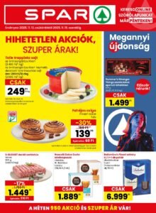 spar akciós újság 2025 46 hét