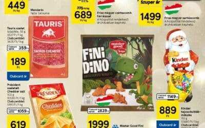 tesco szupermarket akciós újság 2025 48 hét