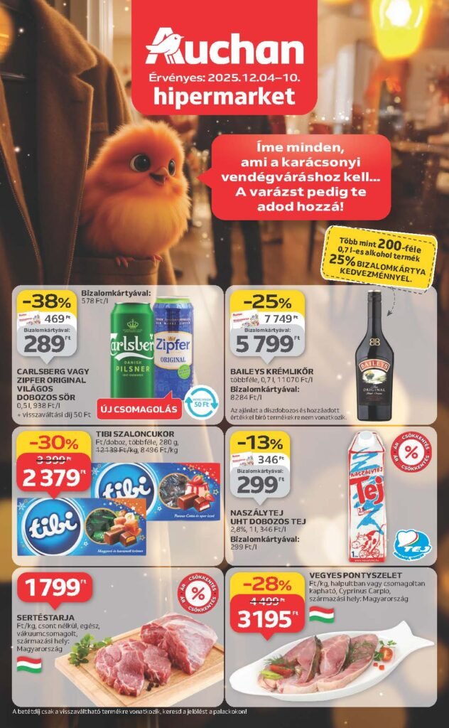 auchan akciós újság 2025 49 hét