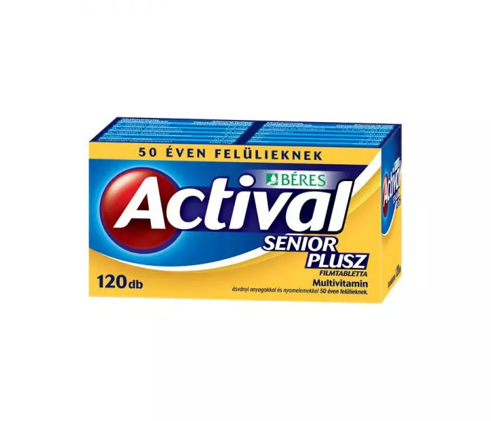 béres actival senior plusz 120 db