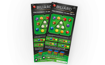 billiárd sorsjegy