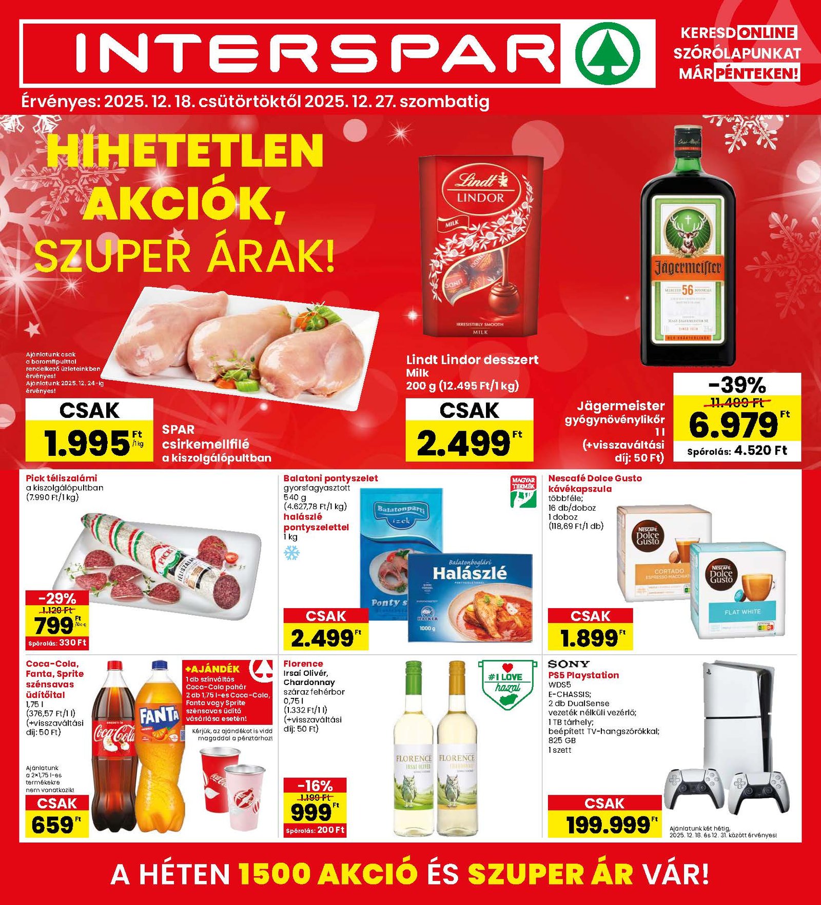 interspar akciós újság 2025 51 hét