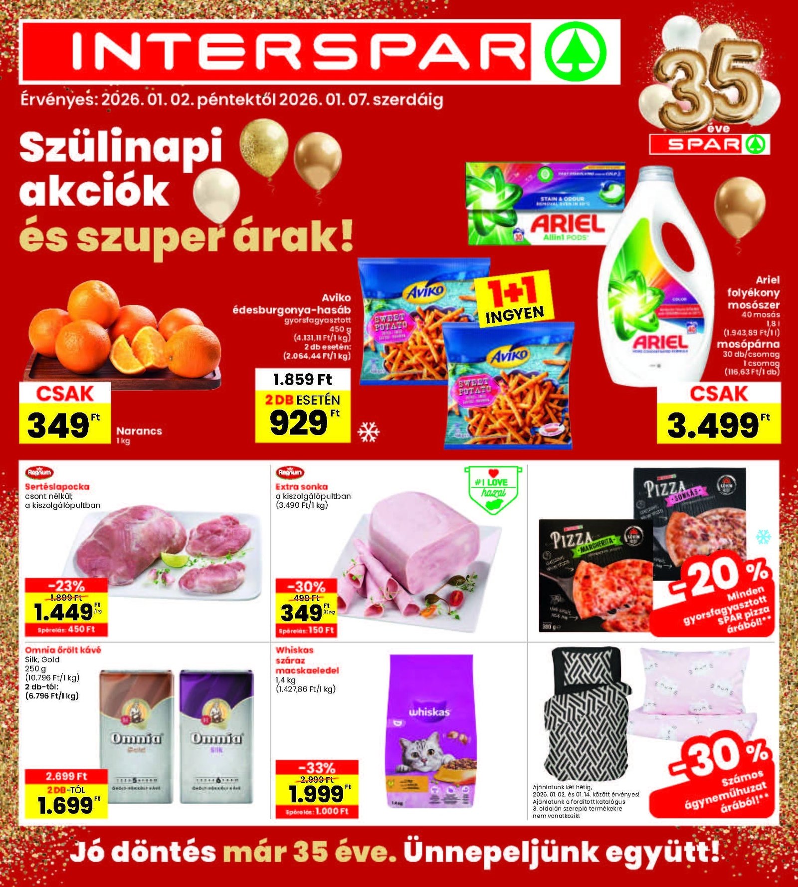 interspar akciós újság 2026 1 hét