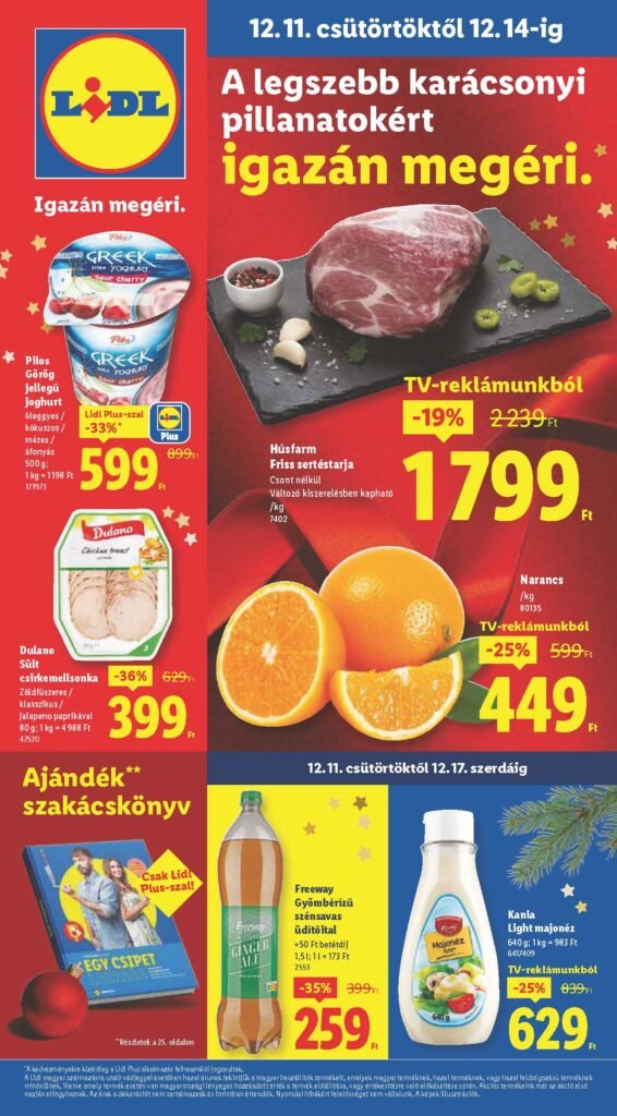 lidl akciós újság 2025 50 hét