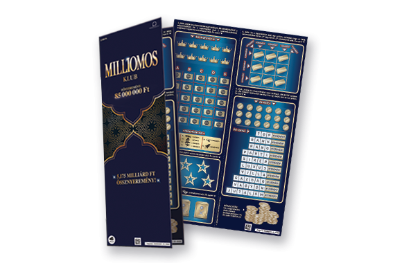 milliomos klub sorsjegy
