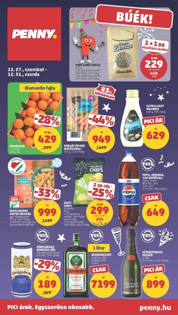 penny akciós újság 2025 52 hét