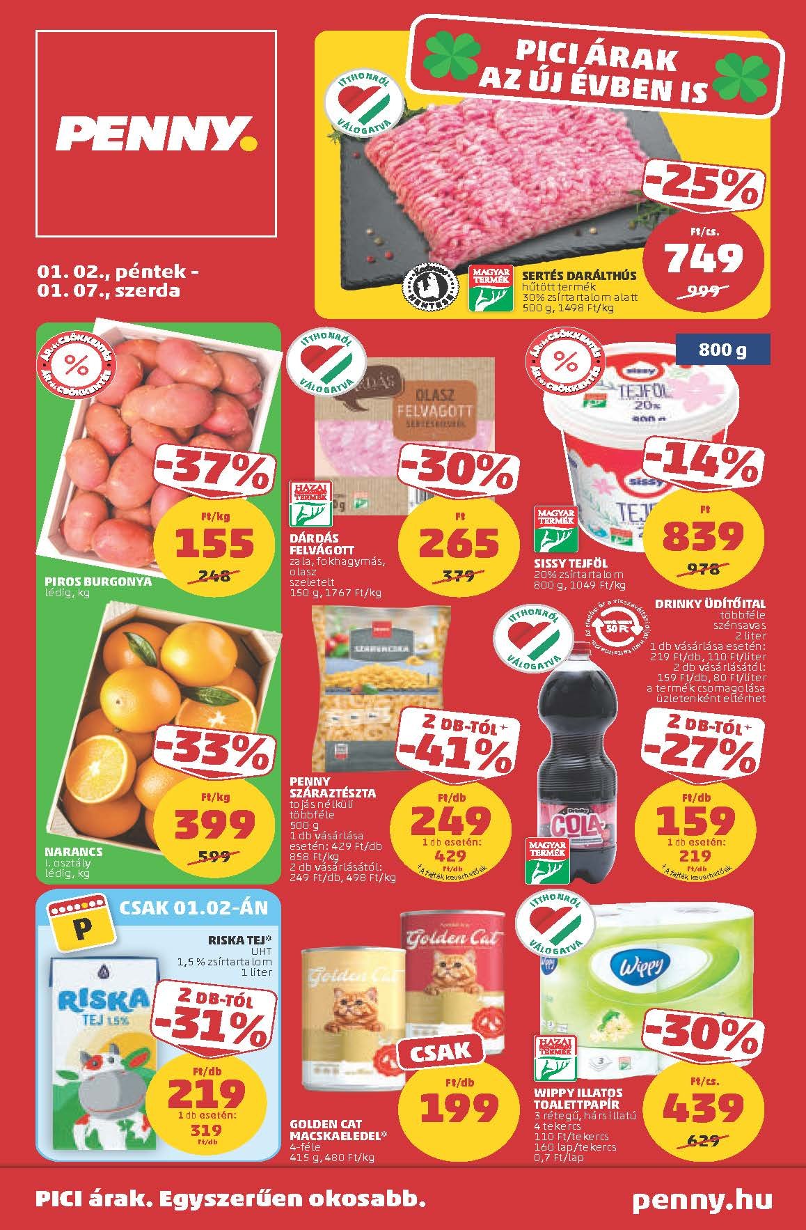 penny akciós újság 2026 1 hét