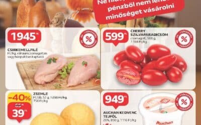 auchan akciós újság 2026 4 hét