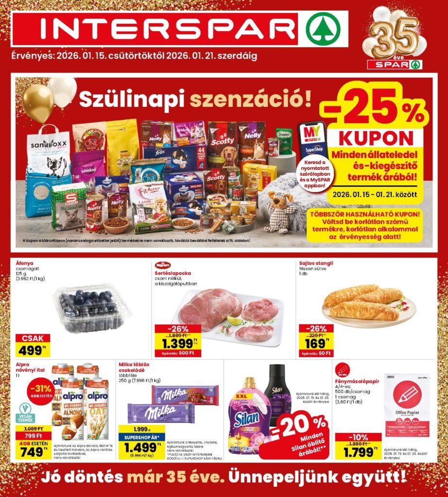 interspar akciós újság 2026 3 hét
