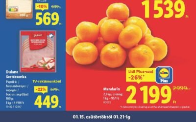 lidl akciós újság 2026 3 hét