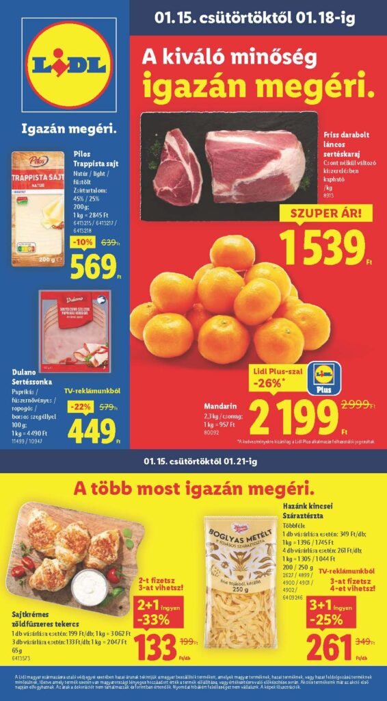 lidl akciós újság 2026 3 hét