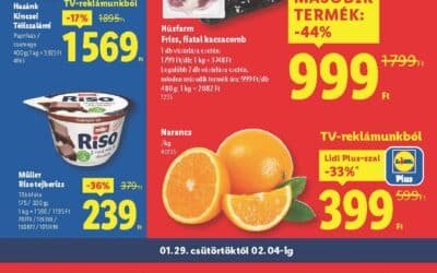 lidl akciós újság 2026 5 hét
