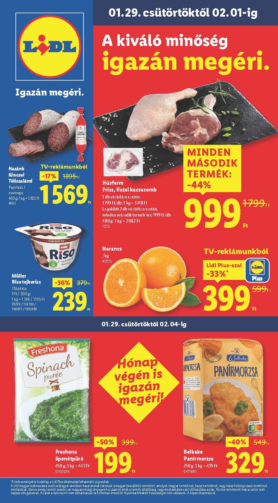 lidl akciós újság 2026 5 hét