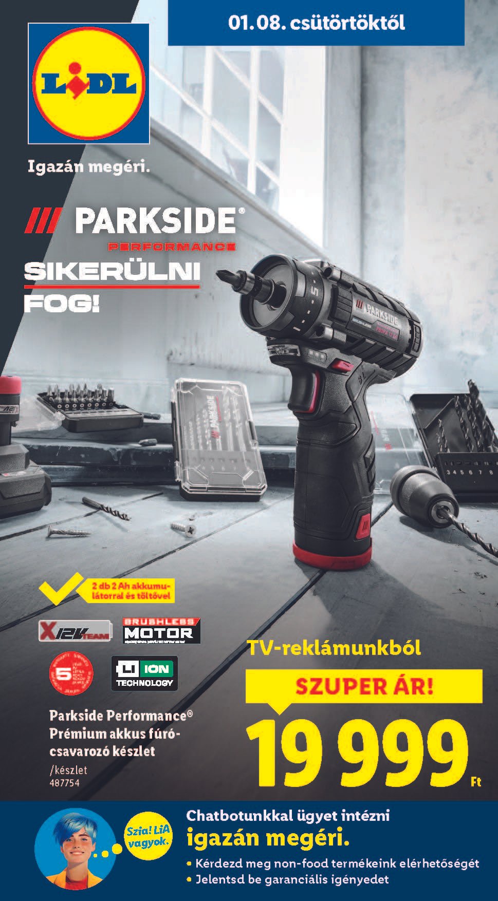 lidl nonfood akciós újság 2026 2 hét