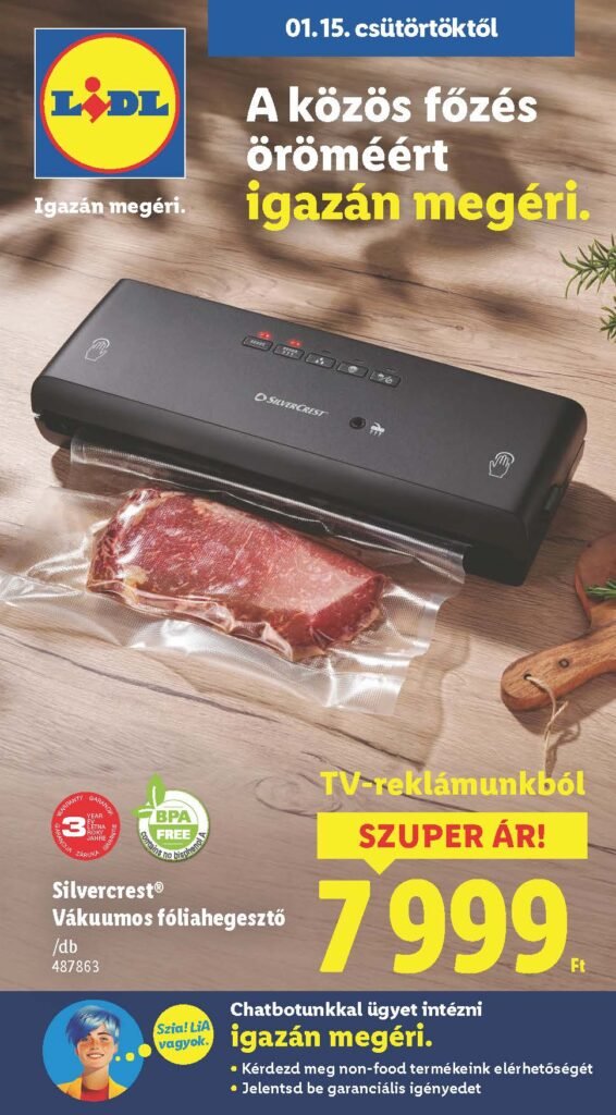 lidl nonfood akciós újság 2026 3 hét