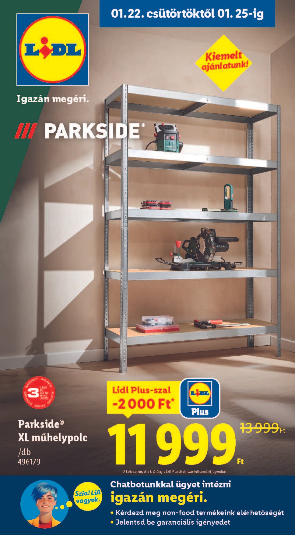 lidl nonfood akciós újság 2026 4 hét