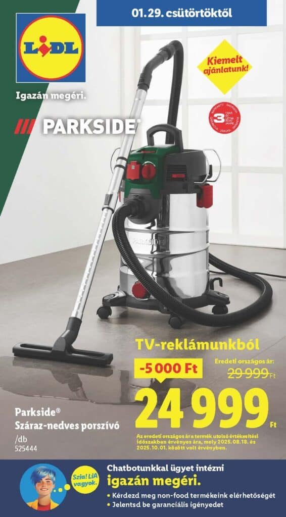 lidl nonfood akciós újság 2026 5 hét