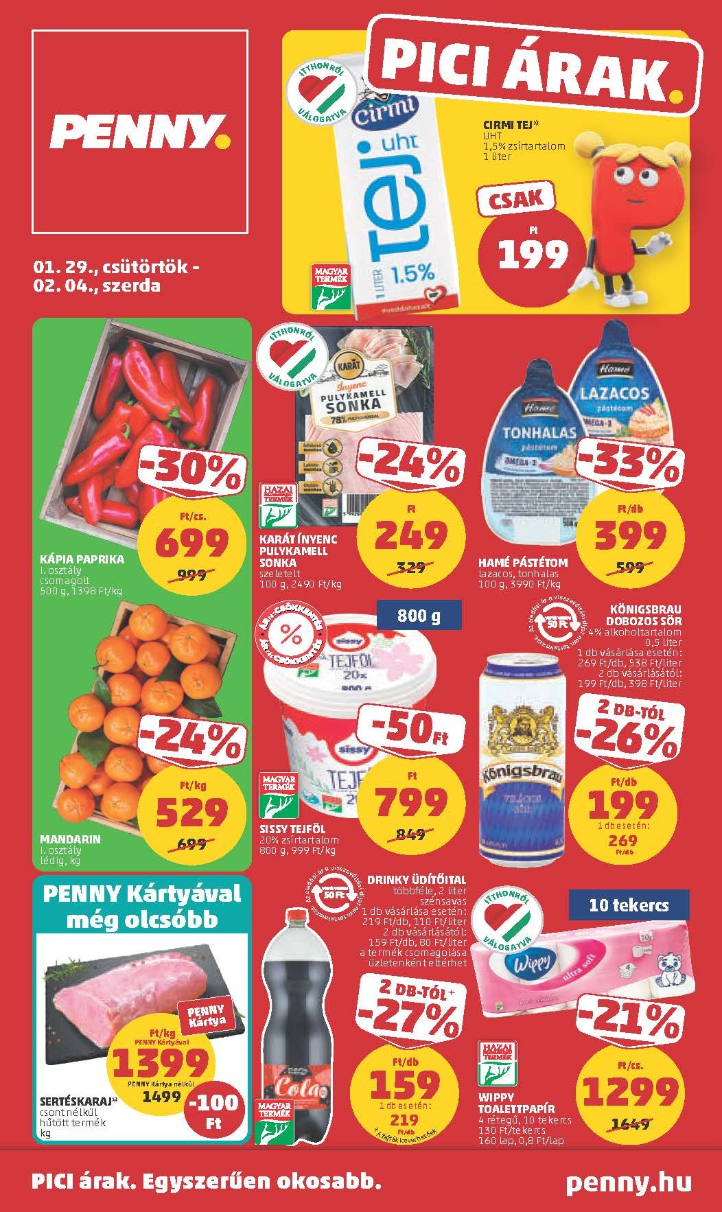 penny akciós újság 2026 5 hét