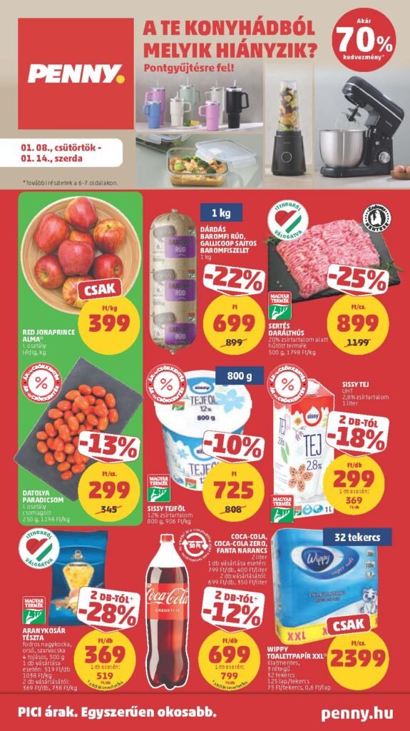 penny akciós újság 2026 2 hét