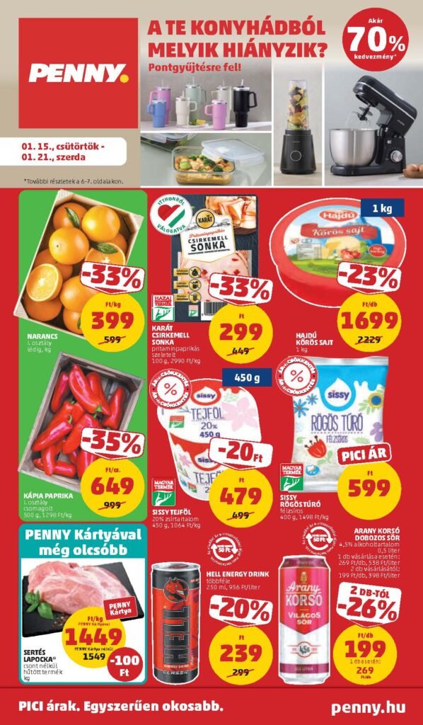 penny akciós újság 2026 3 hét