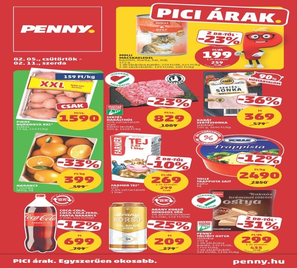 penny akciós újság 6 hét