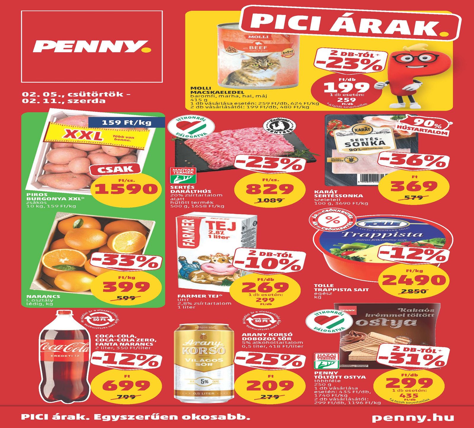 penny akciós újság 6 hét