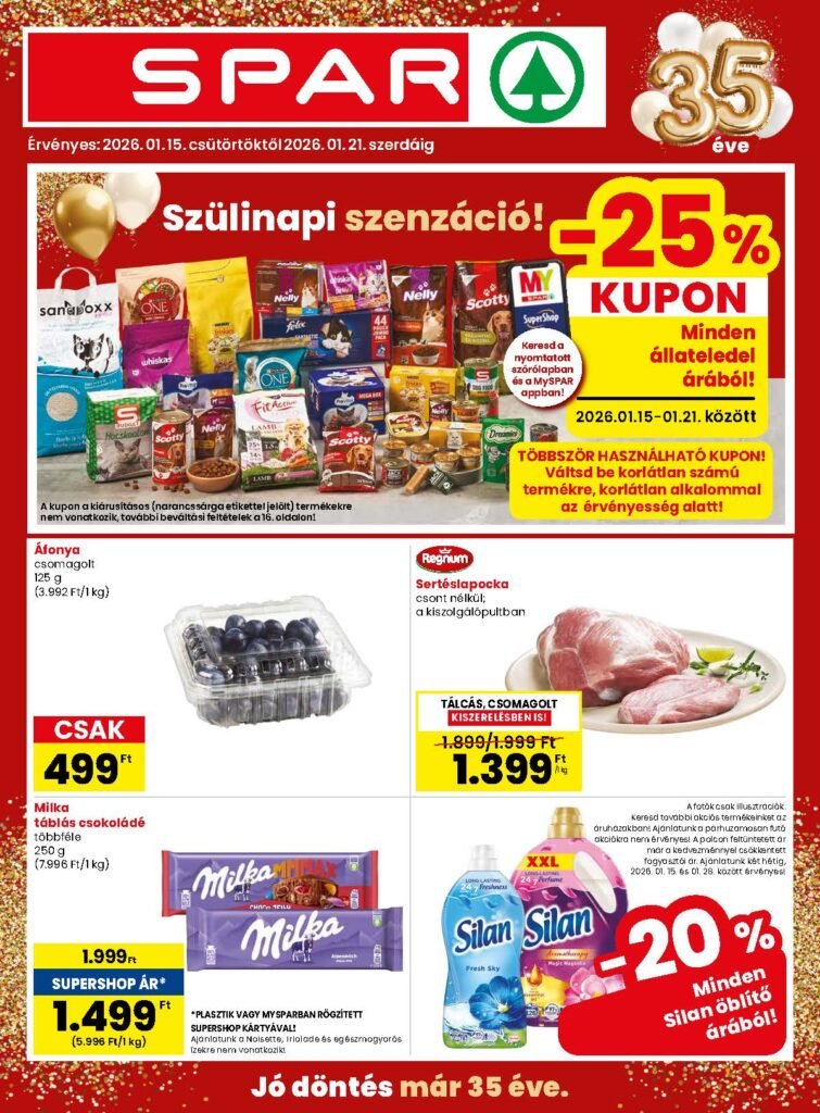 spar akciós újság 2026 3 hét