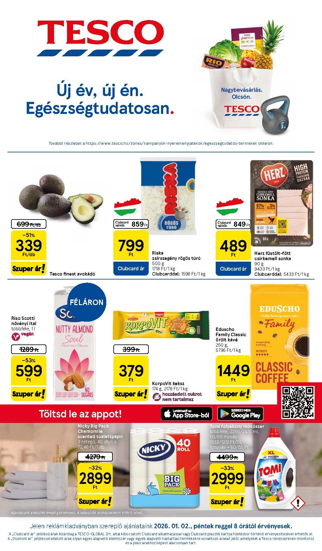 tesco hipermarket akciós újság 2026 1 hét